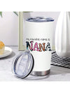 20oz Nana Blue Tumbler: Insulated Travel Mug - Perfect Gift From Grandchildren