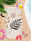 Artistic Floral Pattern Beach Towel: A Must-Have for Your Next Adventure!