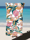 Sunny Days Ahead: Striped Banana Beach Towel for Ultimate Summer Fun