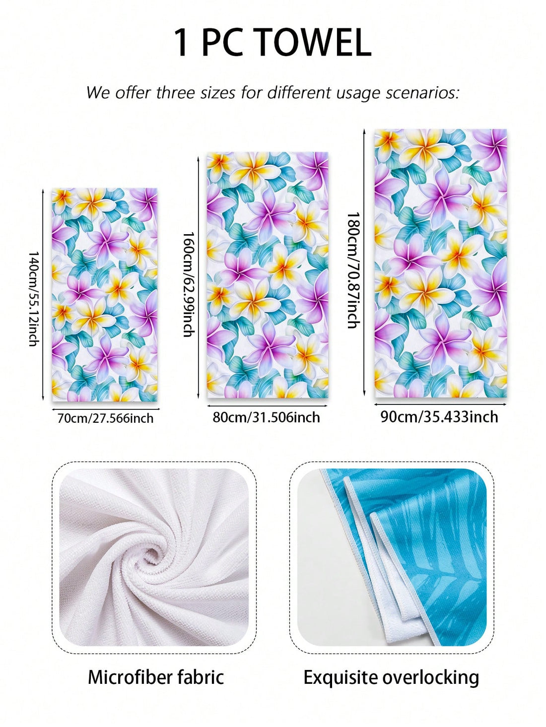 Stay dry and comfortable this summer with our Summer Dream Microfiber <a href="https://canaryhouze.com/collections/towels" target="_blank" rel="noopener">Beach Towel</a>. Made with quick-dry and absorbent microfiber material, it's perfect for swimming, beach trips, travel, and camping. The vibrant plant and flower pattern adds a touch of style to your beach outings. Enjoy the sun without worrying about a soggy towel.