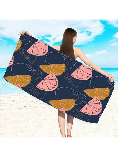 Ultimate Beach Towel: Super Absorbent, Sand-Proof, & Sun Protective - Perfect for Beach Party, Camping, Travel, and Holiday Gift Giving