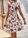 Blooming Beauty: Clasi Floral Print Surplice Neck Dress