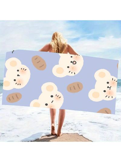 Ultra-Dry Extra Large Beach Towel: The Ultimate Summer Essential for Fun in the Sun!