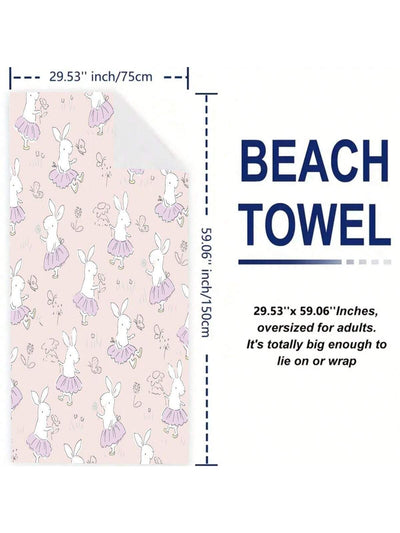 Ultimate Beach Towel: Super Absorbent, Sand-Proof, & Sun Protective - Perfect for Beach Party, Camping, Travel, and Holiday Gift Giving