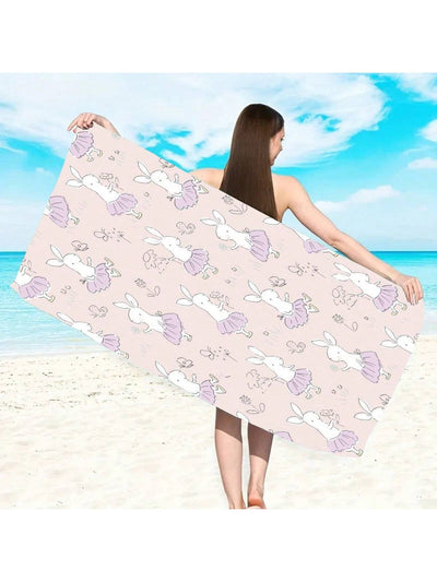 Ultimate Beach Towel: Super Absorbent, Sand-Proof, & Sun Protective - Perfect for Beach Party, Camping, Travel, and Holiday Gift Giving