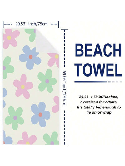 Ultra-Dry Extra Large Beach Towel: The Ultimate Summer Essential for Fun in the Sun!