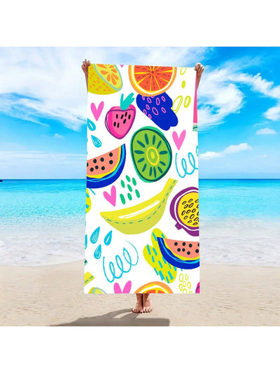 Ultimate Beach Towel: Super Absorbent, Sand-Proof, & Sun Protective - Perfect for Beach Party, Camping, Travel, and Holiday Gift Giving