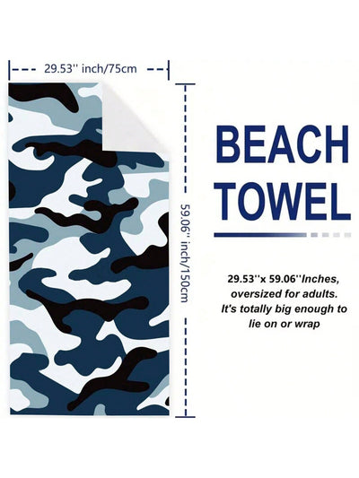 Ultra-Dry Extra Large Beach Towel: The Ultimate Summer Essential for Fun in the Sun!