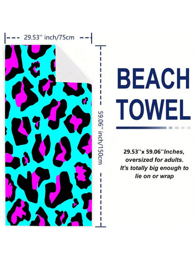 Ultra-Dry Extra Large Beach Towel: The Ultimate Summer Essential for Fun in the Sun!