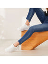 Comfy and Stylish Leather Lace-Up Platform Sneakers for Casual Walking and Tennis