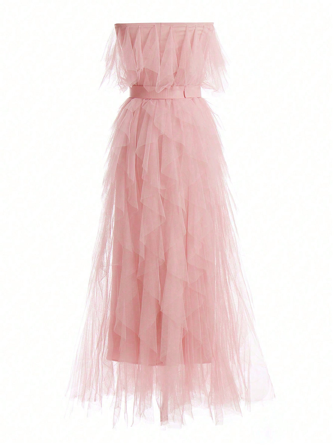 Elevate your style with our Women's Mesh Ruffled Hem Bodycon Dress. This stunning dress is perfect for any occasion, featuring a flattering bodycon silhouette and delicate mesh ruffle hem. With its versatile design, you can effortlessly transition from day to night with confidence and style.