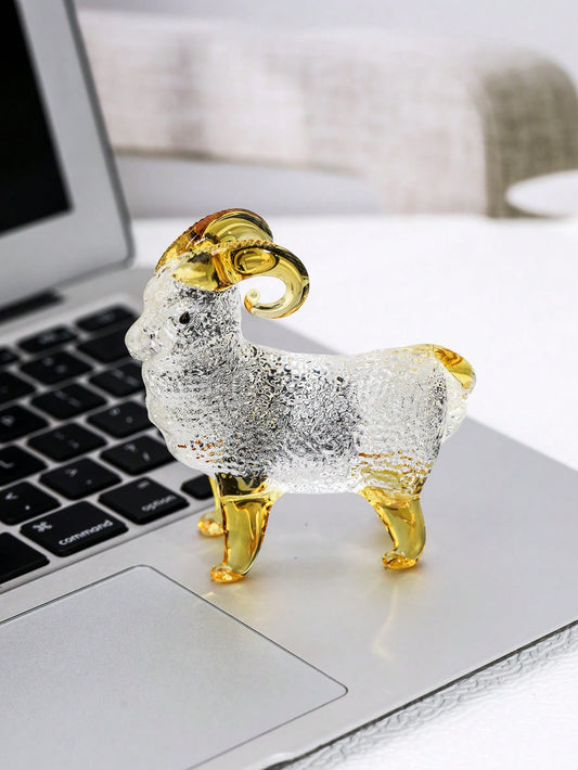 Enhance the charm of your home with our Cute Crystal Sheep Figurine. Made from high-quality crystal, this adorable desktop decoration will bring a touch of whimsy to any room. Expertly crafted and charmingly designed, it's the perfect addition to your <a href="https://canaryhouze.com/collections/ornaments" target="_blank" rel="noopener">home decor</a>.
