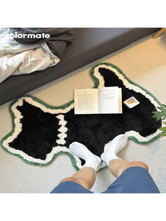 Black Dog Pattern Rug: A Cozy Addition for Every Room in Your Home