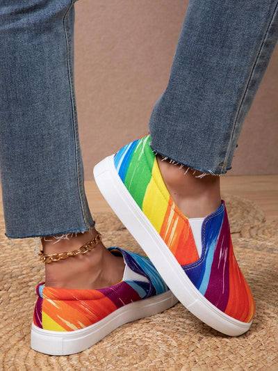 Colorful Canvas Casual Sneakers: Your New Favorite Outdoor Shoes