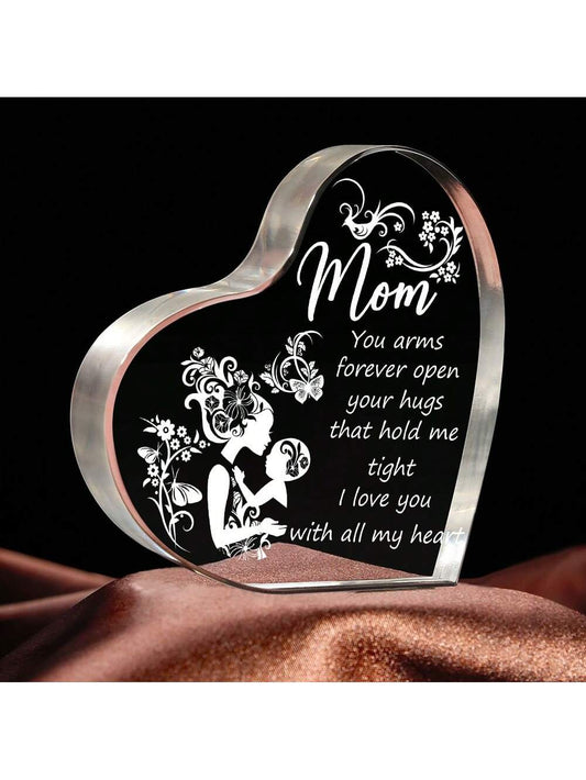 This Mother's Day, show your love with the Forever in My Heart <a href="https://canaryhouze.com/collections/acrylic-plaque" target="_blank" rel="noopener">acrylic gift</a> for mom from daughter. The stunning design and heartfelt sentiment will be a cherished reminder of your special bond. Made with high-quality acrylic, it is durable and features a beautiful color scheme. A perfect way to express your love and appreciation for the woman who means the world to you.