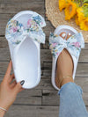 Stay stylish and comfortable all summer long with our Summer Beach Vacation Bowknot <a href="https://canaryhouze.com/collections/women-canvas-shoes" target="_blank" rel="noopener">Slippers</a>. Made of plastic, these slip-on sandals feature a cute bowknot design, perfect for a day at the beach. Enjoy the benefits of lightweight, durable material and effortless fashion. Upgrade your summer footwear collection today!