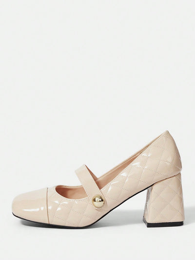 Sleek and Stylish: Women's Solid Color High Heels