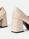 Sleek and Stylish: Women's Solid Color High Heels