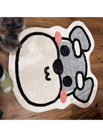 Adorable Dog Pattern Rug: Cozy and Cute Addition to Any Room