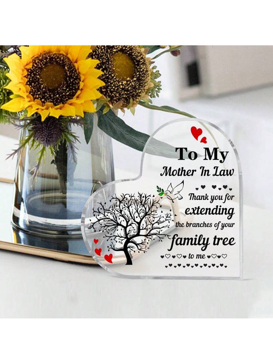 Celebrate the special bond of motherhood with our Heartfelt Mother's Day <a href="https://canaryhouze.com/collections/acrylic-plaque" target="_blank" rel="noopener">Acrylic Gift</a>. Show your appreciation with this unique and meaningful gift that honors the love and support from the strong branches of your family tree. Thank you for nurturing and growing our family.