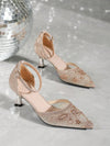 Diamond Dreams: 2024 New Spring/Summer Women's Laser Cut Hollow Out High Heel Sandals