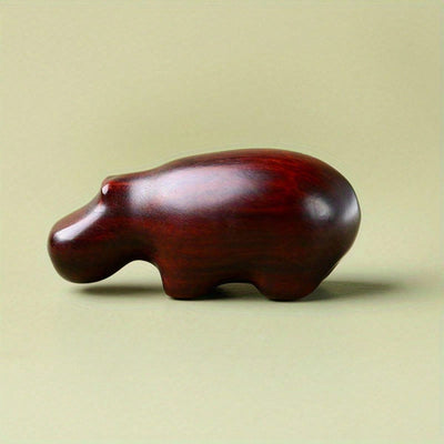 Handcrafted Hippopotamus Tea Pet for Home Decoration and Tea Tray Handle