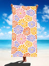 Expertly crafted with a boho floral design, this <a href="https://canaryhouze.com/collections/towels?sort_by=created-descending" target="_blank" rel="noopener">beach towel</a> is a must-have for any outdoor adventure. Its generous size and super absorbent material make it perfect for both adults and children, while its lightweight construction makes it ideal for travel. Available in a variety of sizes for your convenience.