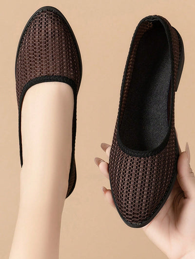 Experience ultimate comfort and style with our Comfortable Mesh Slip-On <a href="https://canaryhouze.com/collections/women-canvas-shoes" target="_blank" rel="noopener">Shoes</a>. These stylish and anti-slip casual flats provide the perfect blend of fashion and function. Made with breathable mesh material, they ensure all-day comfort while the non-slip sole provides stability. Elevate your everyday look with these must-have shoes.