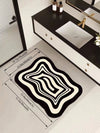 Super Absorbent Non-Slip Bathroom Mat for Quick Drying - Perfect for Shower Carpets and Floor Mats