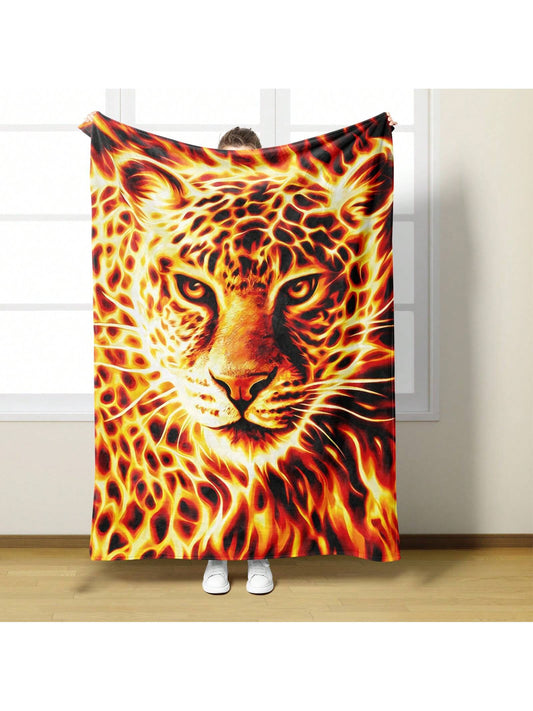 Stay warm in style with our Leopard Golden Animal Flannel <a href="https://canaryhouze.com/collections/blanket" target="_blank" rel="noopener">Blanket</a>! Made from high-quality flannel material, this blanket features a beautiful leopard and gold animal print that is sure to make a statement. Perfect for snuggling up on the couch or adding a touch of luxury to your bedding. Keep cozy and fashionable with our Leopard Golden Animal Flannel Blanket.