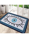 Modern Evil Eye Pattern Door Mat: Stylish, Safe, and Skid-Resistant for Any Room