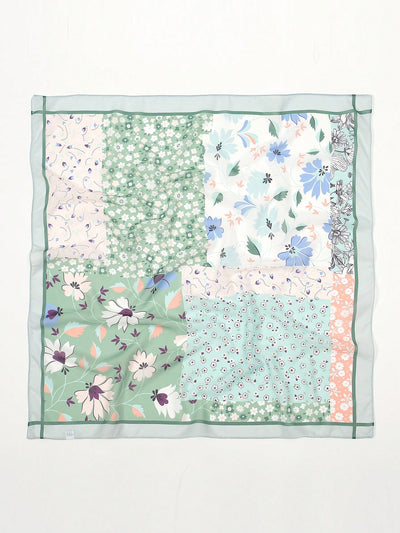 Multi-Use Printed Square Scarf: The Perfect Fashion Accessory for Spring
