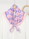 Boho Chic: The Versatile 70's Inspired Square Scarf Bandana for Ladies