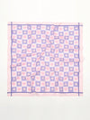 Boho Chic: The Versatile 70's Inspired Square Scarf Bandana for Ladies