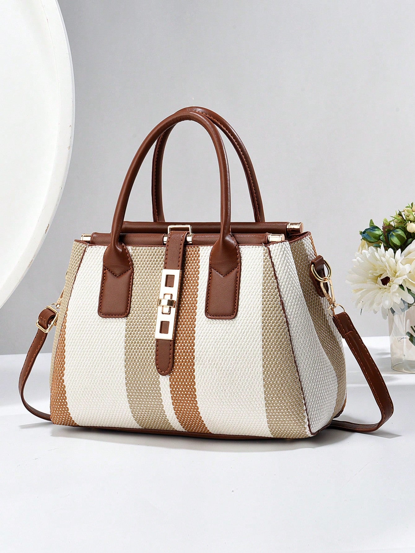 As a stylish and versatile addition to any wardrobe, our Multi Color High Capacity Shoulder Bag boasts a spacious design that can accommodate all your essentials. From everyday use to special occasions, this bag offers both fashion and functionality. Elevate your style and stay organized with ease.