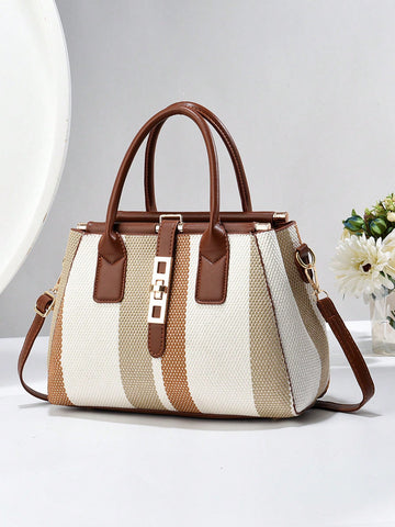 As a stylish and versatile addition to any wardrobe, our Multi Color High Capacity Shoulder Bag boasts a spacious design that can accommodate all your essentials. From everyday use to special occasions, this bag offers both fashion and functionality. Elevate your style and stay organized with ease.