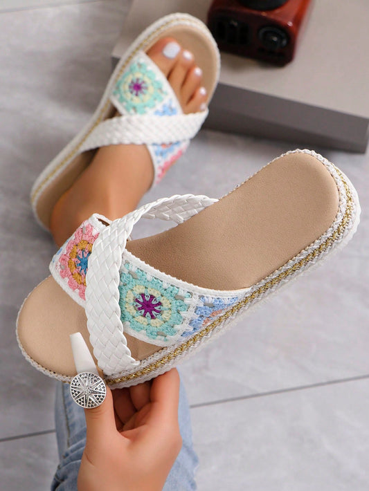 Introducing the 2024 Bohemian Bliss: Cross-Band Women's Flat <a href="https://canaryhouze.com/collections/women-canvas-shoes?sort_by=created-descending" target="_blank" rel="noopener">Sandals</a>. With their comfortable and stylish cross-band design, these sandals provide the perfect combination of fashion and function. Featuring durable materials and a modern look, they are the ideal choice for any fashion-forward woman. Experience the bliss of effortless style with these chic sandals.