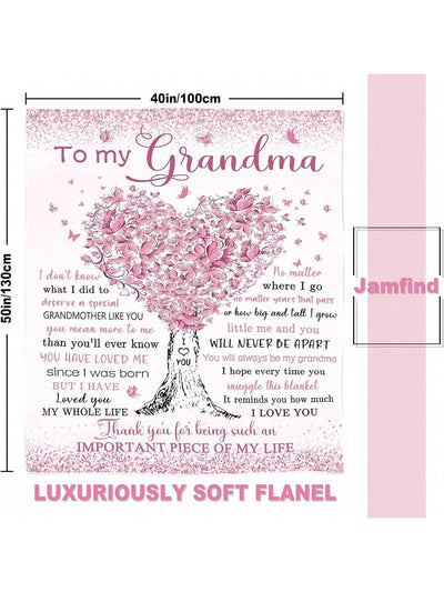 Modern Style Flannel Blanket: A Heartwarming Gift for Grandma
