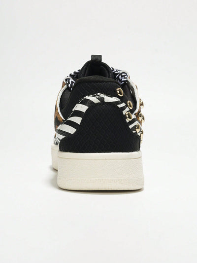 Rani Studded Lace-Up Sneakers: Step Up Your Style Game