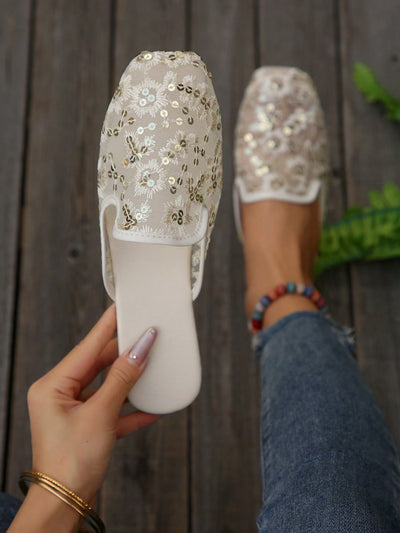 Style Lace Half Slippers: The Perfect Summer Slip-On Sandals