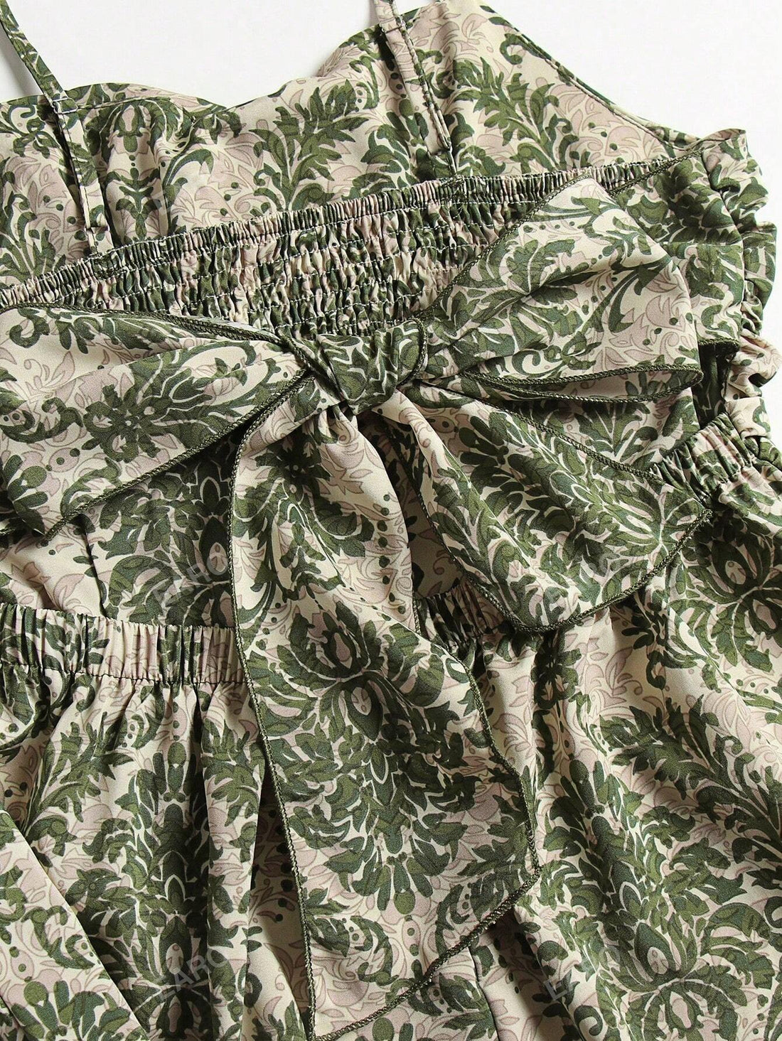 Get ready for effortless summer style with our Chic All-Over Print Ruched Waist Camisole Dress! This dress features a charming all-over print and a flattering ruched waist, perfect for any summer occasion. Get ready to turn heads and be the most stylish person in the room!