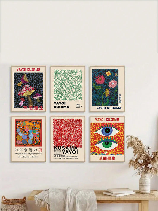 Elevate your home decor with our Vintage Abstract Wall Decor Set. This set includes 6pcs of Artistic Posters, adding a touch of creativity and personality to any space. Made with high-quality materials, these vintage posters are a timeless addition to your collection.