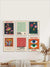 Vintage Abstract Wall Decor Set: 6pcs of Artistic Posters