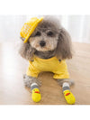 Ducky Paws: Anti-Slip Pet Socks for Dogs and Cats (4-Pack)