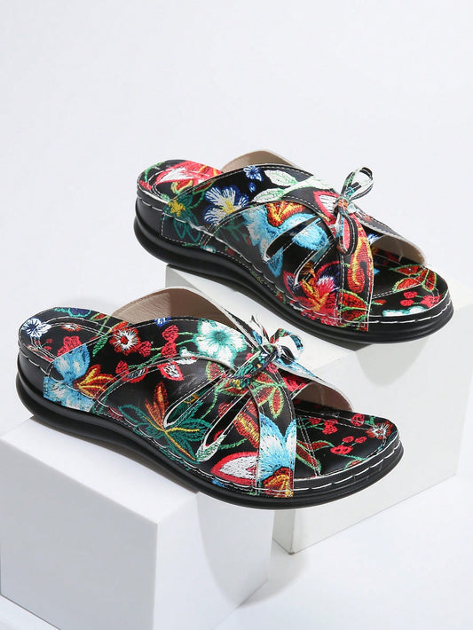 Step into summer with our 2024 European American Style Floral Low-Heeled <a href="https://canaryhouze.com/collections/women-canvas-shoes" target="_blank" rel="noopener">Sandals</a>. Designed for both comfort and style, these floral sandals will elevate any summer outfit. Featuring a low heel and a European American style, these sandals are perfect for all-day wear. Don't miss out on the latest trend, get yours now!
