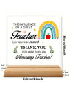 Best Teacher Acrylic Plaque: The Perfect Thank You Gift for Any Teacher