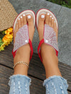 Introducing our new arrival for summer 2024 - the Diamond Braided Toe Ring Style Flat <a href="https://canaryhouze.com/collections/women-canvas-shoes" target="_blank" rel="noopener">Sandals</a>. These sandals feature a unique and stylish braided design with a durable toe ring, perfect for long walks on the beach or a day of shopping. Upgrade your summer footwear with these fashionable and comfortable sandals.