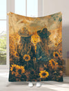 Wrap yourself in comfort and style with our Sunflower &amp; Old Man &amp; Child &amp; Starry Sky Pattern Flannel Sofa <a href="https://canaryhouze.com/collections/blanket" target="_blank" rel="noopener">Blanket</a>. This soft and cozy blanket features a beautiful design of sunflowers, an old man, and a child gazing at the starry sky. Made of high-quality flannel, it's perfect for snuggling up on the couch or adding a decorative touch to your home.