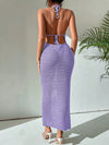 Stunning Solitude Halter Neck Backless Dress