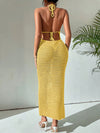 Stunning Solitude Halter Neck Backless Dress